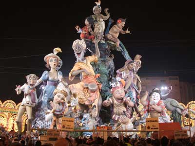 valencia en fallas