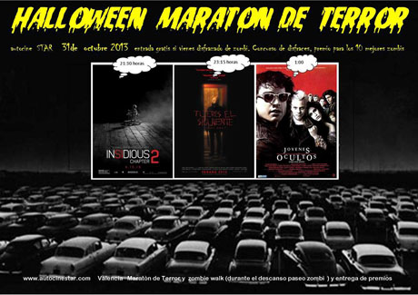 Maratón de Terror en el Autocine Star de Valencia