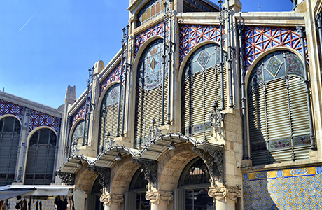 Food market in Valencia