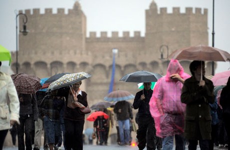 Lluvia en Valencia