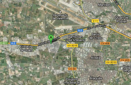 Traslados y Taxis del Aeropuerto Valencia a Valencia Ciudad