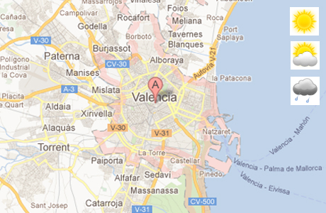 el tiempo en valencia