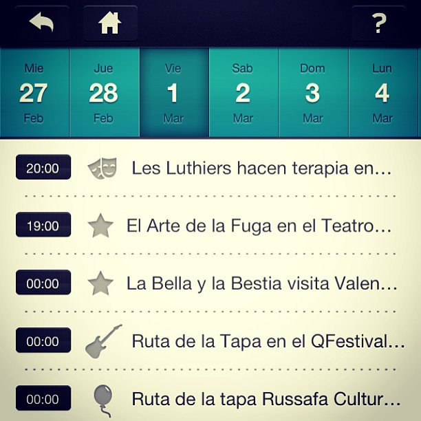 Agenda App Love Valencia
