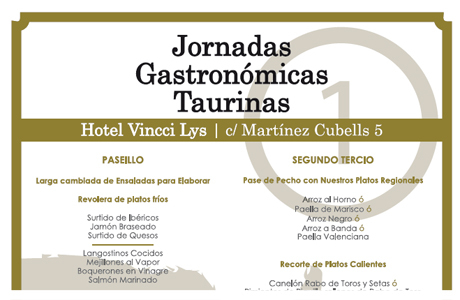 Buffet Taurino Valencia