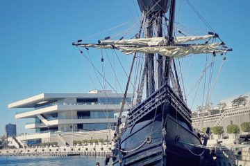 la nao victoria en la marina de valencia