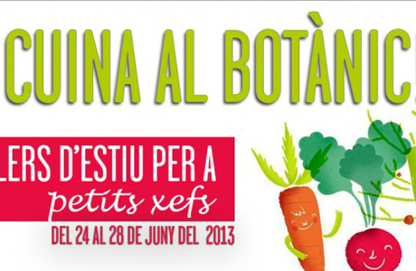 Taller de cocina para pequeños chefs en el Jardín Botánico Valencia 2013