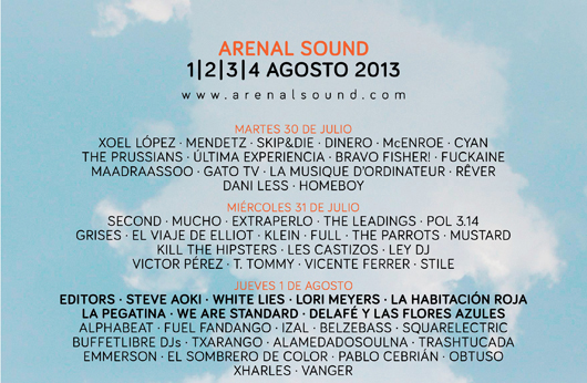 Arenal Sound 2013