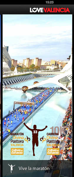 Aplicacion Maraton Valencia
