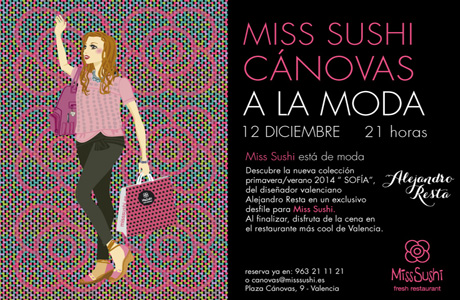 Miss Sushi cánovas a la moda