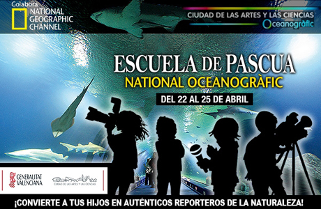 Escuela de Pascua en el Oceanogràfic del 22 al 25 de abril