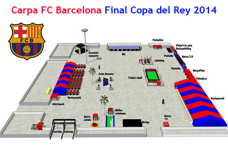 arpa FC Barcelona Final Copa del Rey 2014
