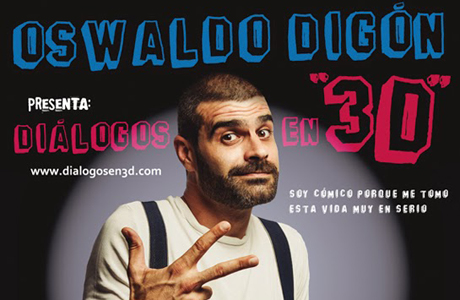 Osvaldo Digón en el Teatro Talia