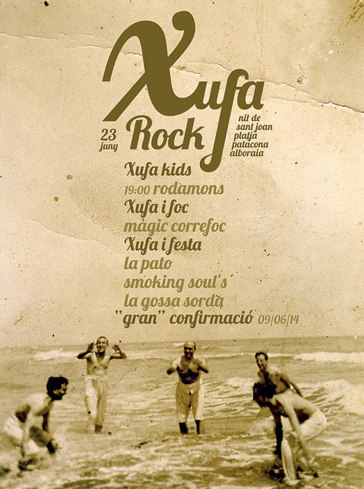 XUFA ROCK 2014_ cartel