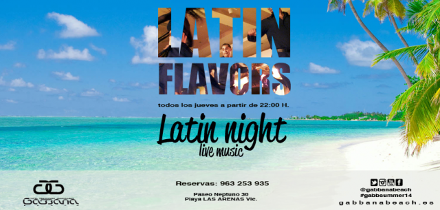 Latin Flavors Gabbana Beach Valencia