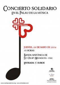 concierto solidario cáritas