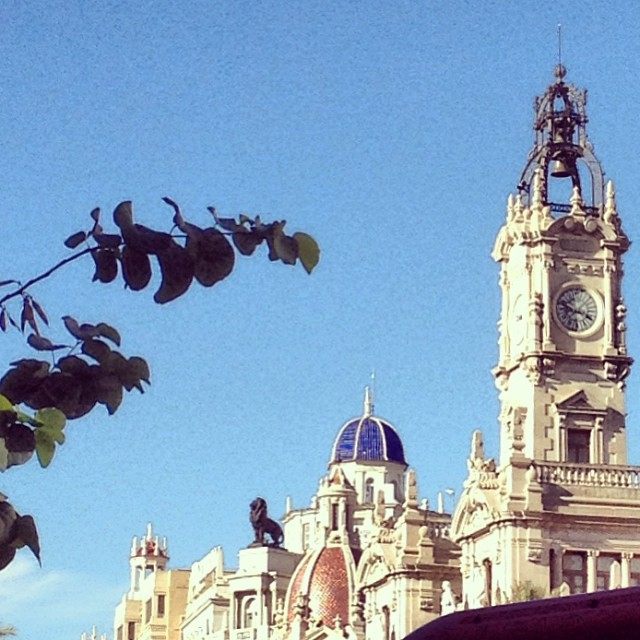 #valenciagram #estaes_valencia #valencia #igersvalencia #ig_exquisite #ig_exclusive #valenciagrafias #worldplaces #valencia #lovevalencia #ayuntamientovalencia #lion #blacklion #roar #quetrabajerita #sol #work #bluesky #sunshine #missingyou #likeforlikes
