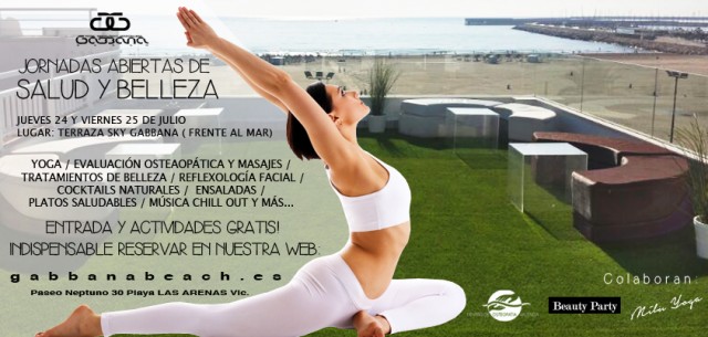 Jornadas de salud y belleza en Gabbana Beach