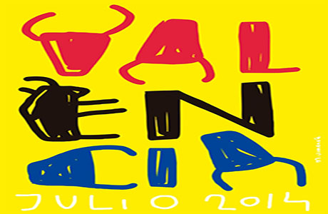Cartel Toros Feria de Julio 2014