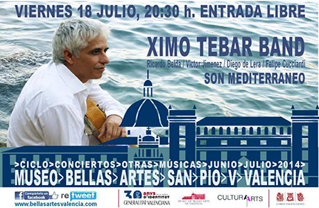 Concierto Ximo Tébar Band