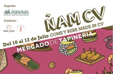 ÑAM CV 2015 en el Mercado de Tapinería