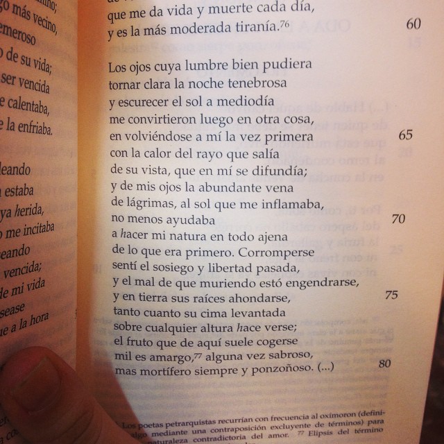 Tus ojos #garcilaso#delavega#poet#porta#maximo#españa#español#lovevalencia#libreriaparisvalencia#disfruta#cada#dia#ojos#espejo#alma#follow#feliz#followback#despedida