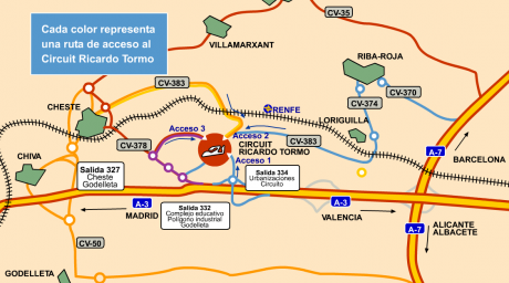 como llegar al circuito