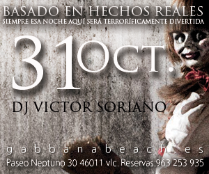 halloowen gabbana beach valencia