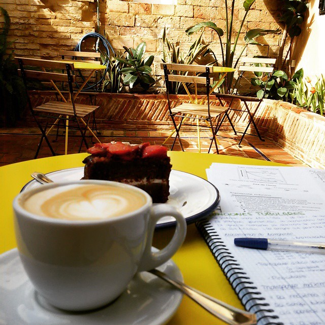Estudio.. #buenosdía #giornatadistudio #primavera #sunnyday #fisiología #buongiorno #felicidad #coffee #cappuccino #tarta #chocolate #cake #desayuno #colazionetime #breakfast #strawberry #chocolatecake #lovebreakfast #breakfastlover #studio #examenes #ilmioerasmus #happymorning #sweetmorning #lovevalencia #ruzafa