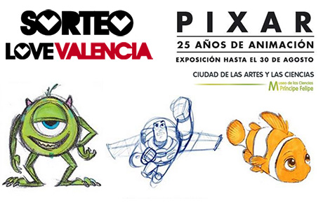 Exposición Pixar Valencia