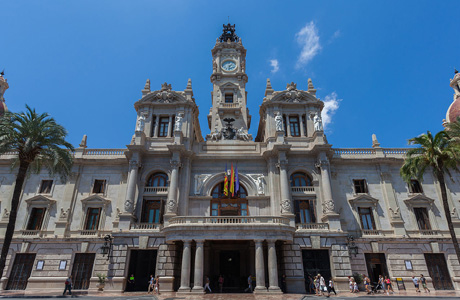 Visita el Ayuntamiento de Valencia