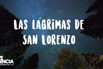 Lluvia de estrellas lágrimas de San Lorenzo en Valencia