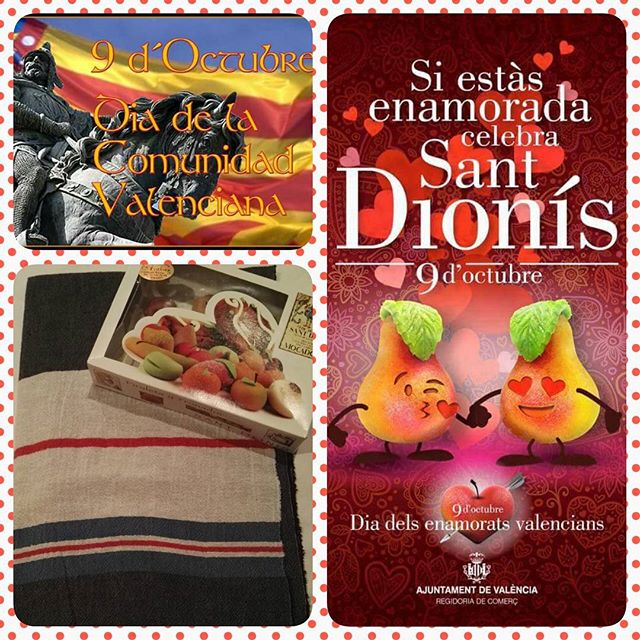 Feliz día valencian@s ...!!!! ? #diadelacomunidadvalenciana #9deoctubre #santdionis #valencia #amor #lovevalencia #mazapan #dulcestipicos #pañuelo