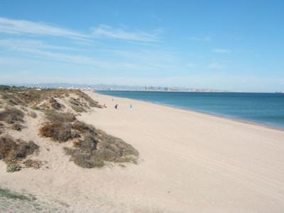 El Saler Beach in Valencia Spain