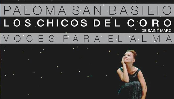 paloma san basilio y los chicos del coro en valencia