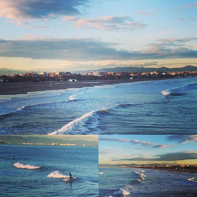 Valencia beach#lovevalencia#playa#sol#surfvalencia#surf#valencia#valenciacity#igersvalencia#travelforlife#travel#mequedoaquiavivir!!!!!