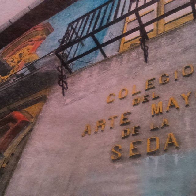 Colegio de arte mayor de la seda #valencia 
#collageart #instaartist 
#instacity #instaphoto 
#lovevalencia