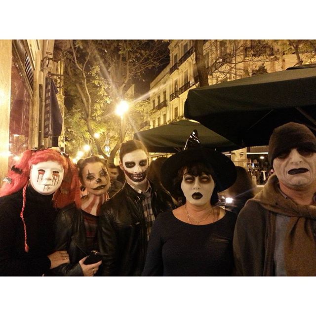 Halloween in Valencia .... wat een feest! #ontdekvalencia #valencia #igersvalencia #halloween #holiday #spain #vakantie #ig_valencia #lovevalencia #happyhalloween #casualhotelesvalencia #casualhotel
