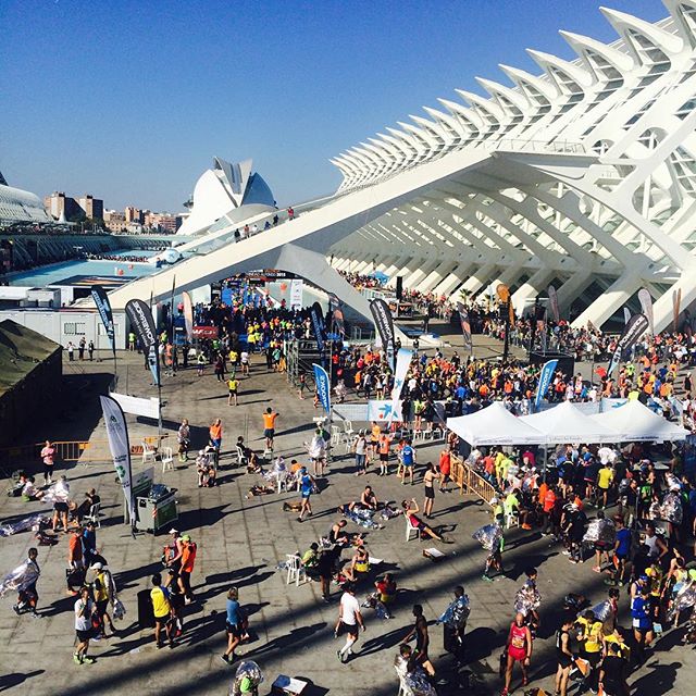 Meta de la maratón de Valencia!! #MaratonValencia2015 #MaratonValencia #LoveValencia