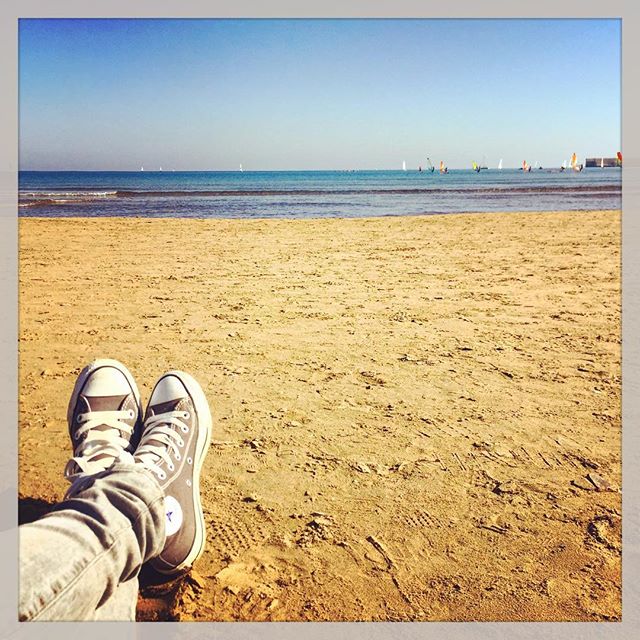 Respirando Mediterráneo ???#enlaarenaysintoalla #sundaymorning #desperezandome #veroño #lovevalencia