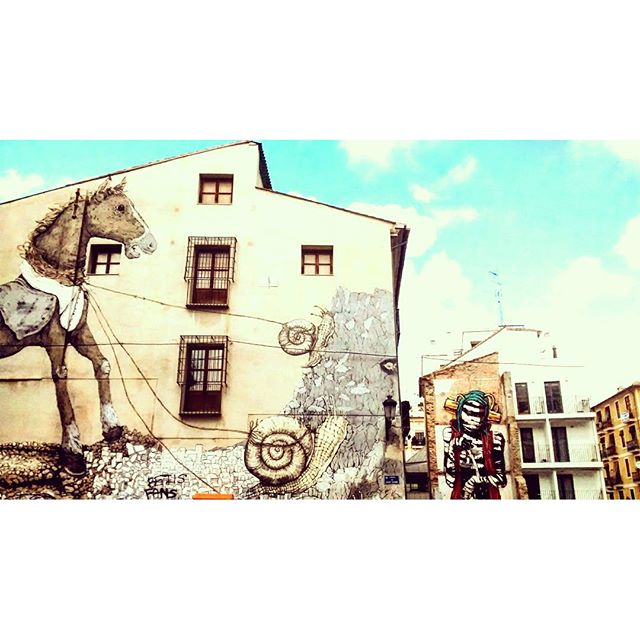 Streetview with Valencia filter
@igersvalencia @igersspain #StreetArtVLC #igersvalencia #streerview #streetartvalencia #streetart #urbanart #barrielcarme #mural #grafitti #valencialovers #lovevalencia #valenciafilter #valenciaenamora #valencia #deith #bluesky #poramoralarte #sharingiscaring
