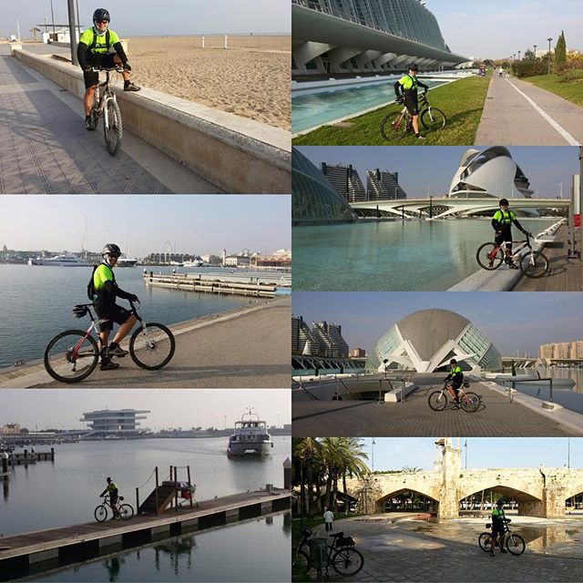 Hoy toco paseo en ? #bici ? por la ciudad del #running #lovevalencia