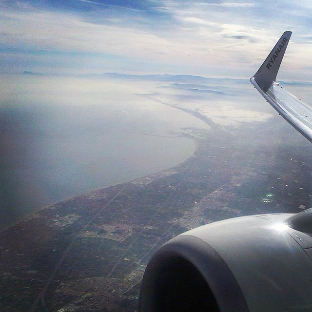 #albufera #fromthesky #lovevalencia #dayinvalencia  #flyingwithryanair #sunnyday