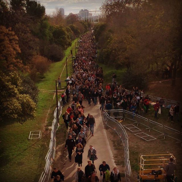 last meal time yesterday lunch! 
lot of people to feed! 
#TaizéinValencia 
#LoveTaizé #LoveValencia