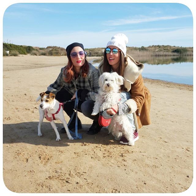 Chuchis ?? #mona #familyday #boris #mikel #relax #chuchis #hermanasferrer #sisters #albufera #lovevalencia #solete