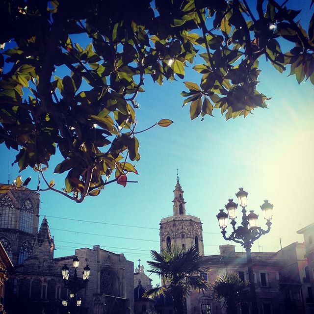Plaza la virgen #sabado #plaçalaverge #valencia #loves_valencia #total_cvalenciana #igerscomunitat #igersvalencia #match_valencia #9vaga_urban9 #sky #valenciagram #lovevalencia