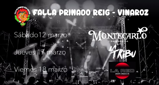 Falla Primado Reig-Vinaroz. Programa