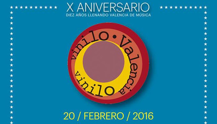 X Aniversario Vinilo Valencia en La Rambleta