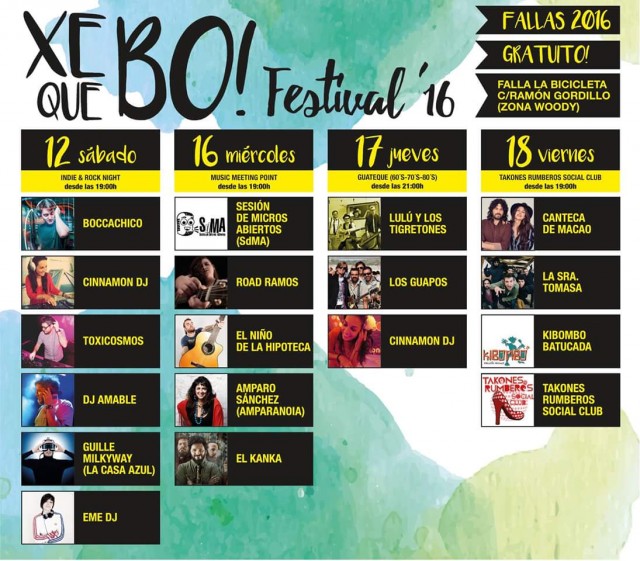 Xe que bo! Festival Fallas 2016