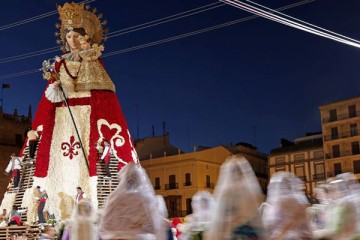 ofrenda de fallas 2016