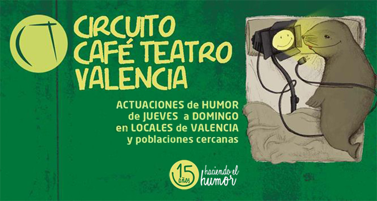 programación circuito café teatro valencia febrero marzo 2016